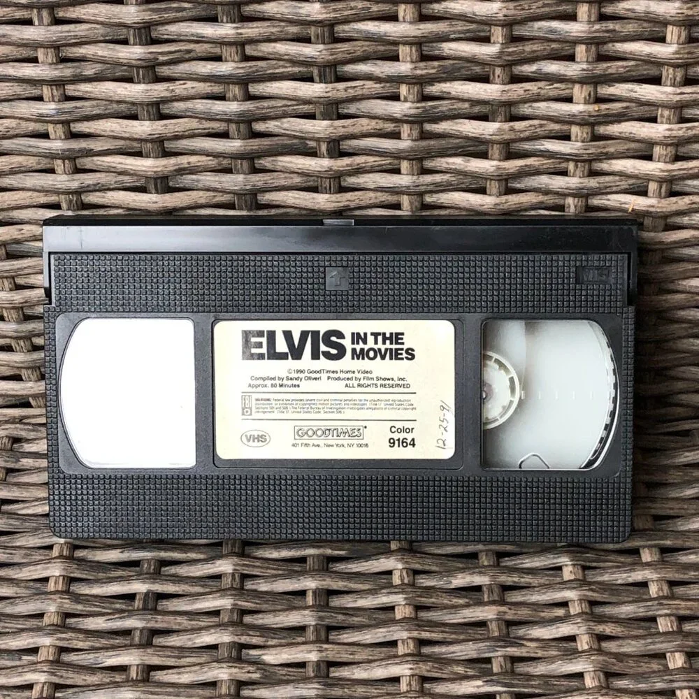 Elvis In The Movies (1990, VHS) Documentary
